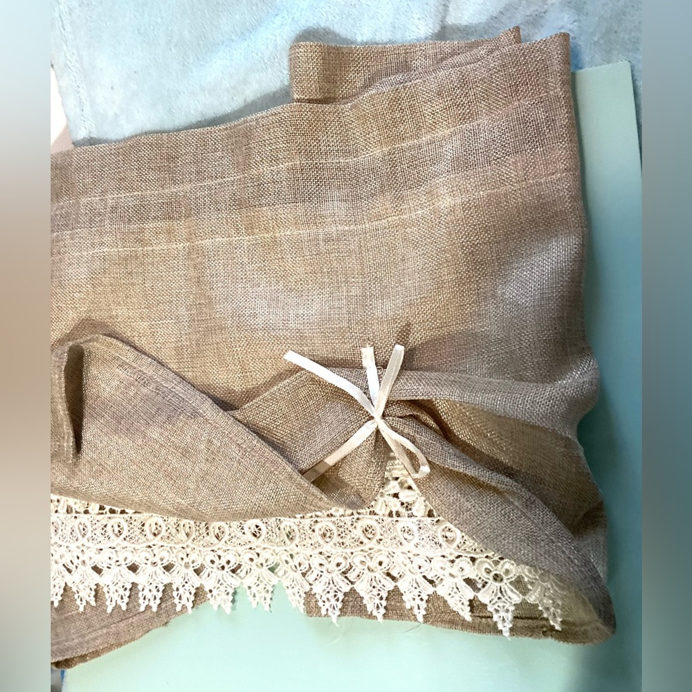 Collection etc 2 pieces beautiful valances 14 1/2”x 57 1/2”